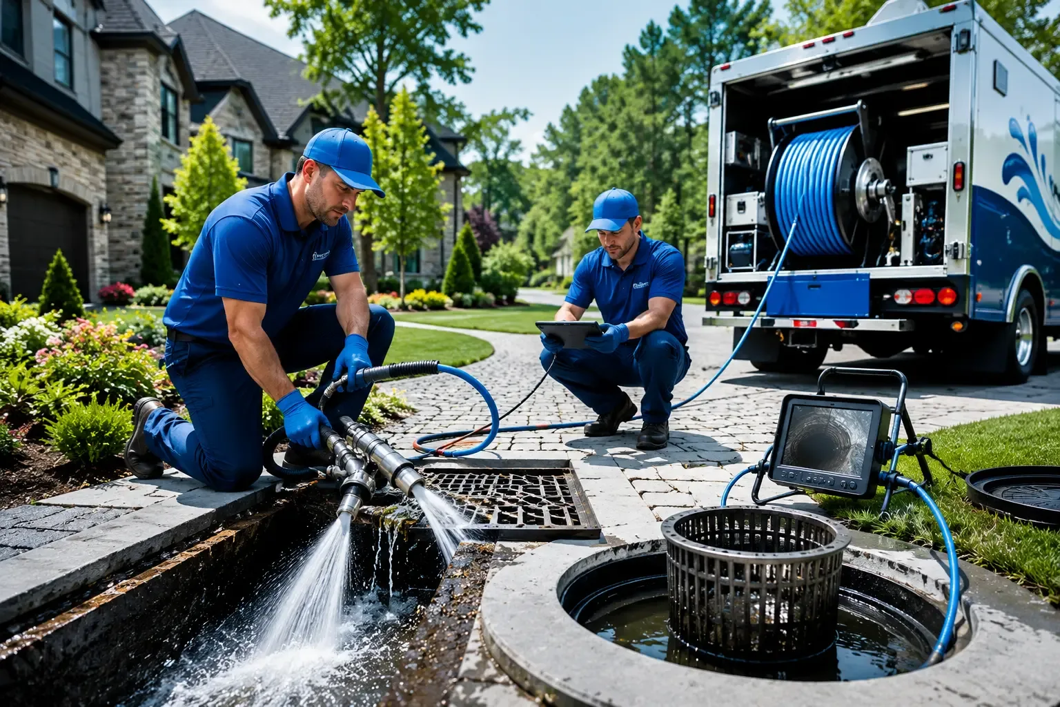 Local outdoor drain cleaning professionals in Newbury, MA